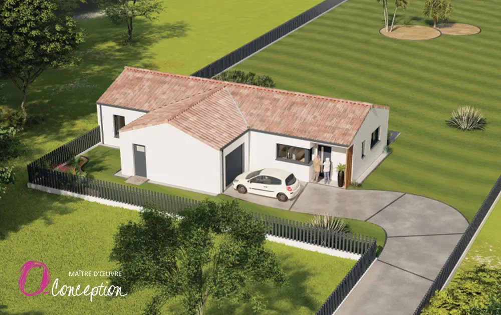 Conception maison sur mesure Vendée, la roche sur yon, les sables d'olonne