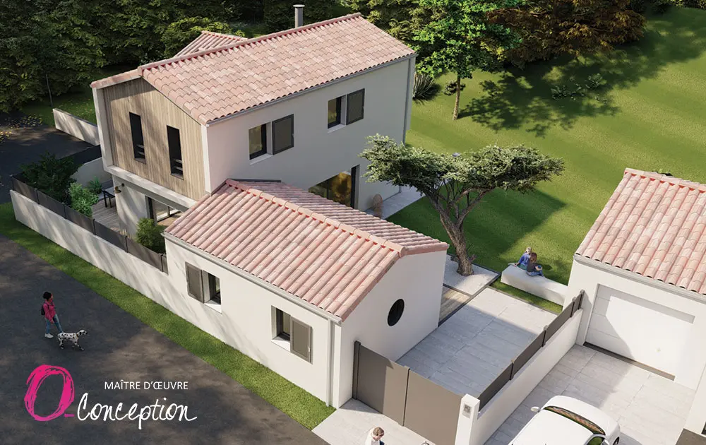 Construction maison neuve en Vendée par un maitre d'œuvre O'Conception