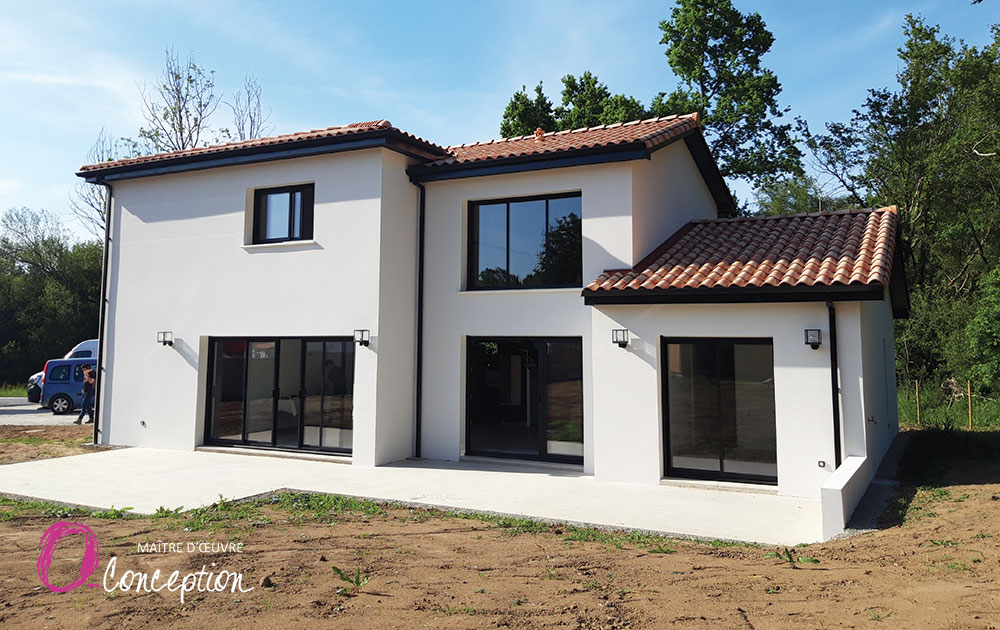 maison moderne type vendéenne à étage à CHALLANS