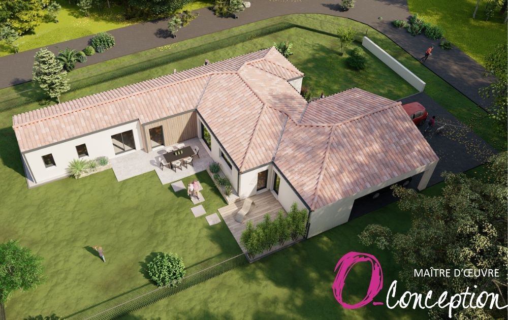 Maison typiquement vendéenne avec son toit en tuiles