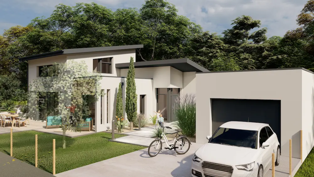 maison contemporaine aux sables d'olonne