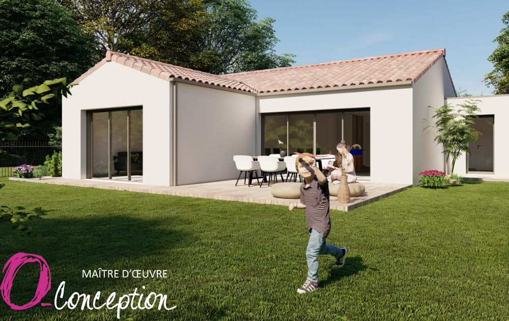 Construction d'une maison neuve TOIT MIXTE