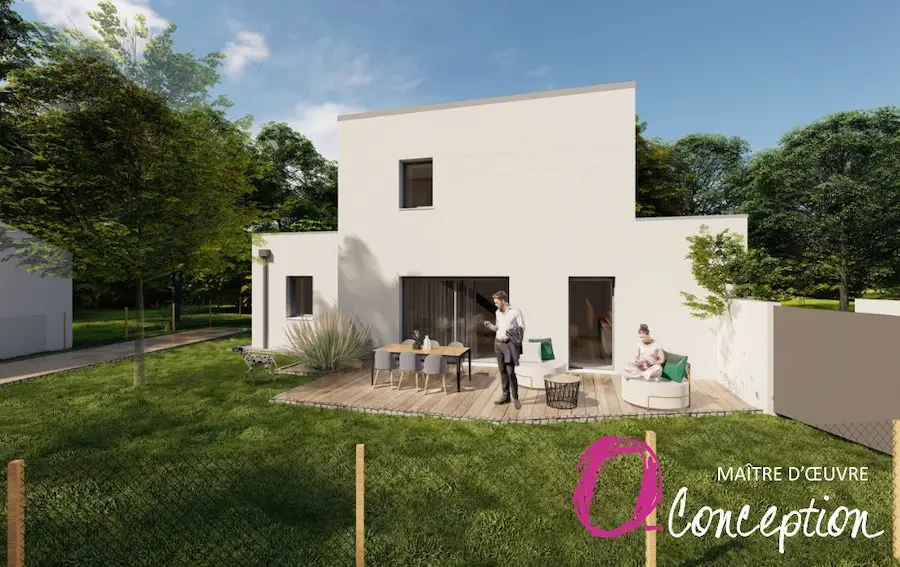 maison contemporaine jard sur mer