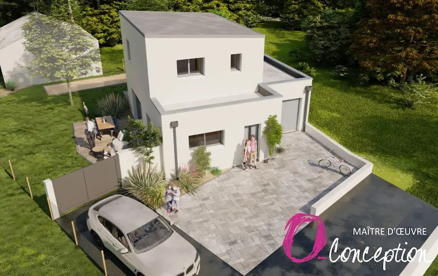 maison moderne jard sur mer