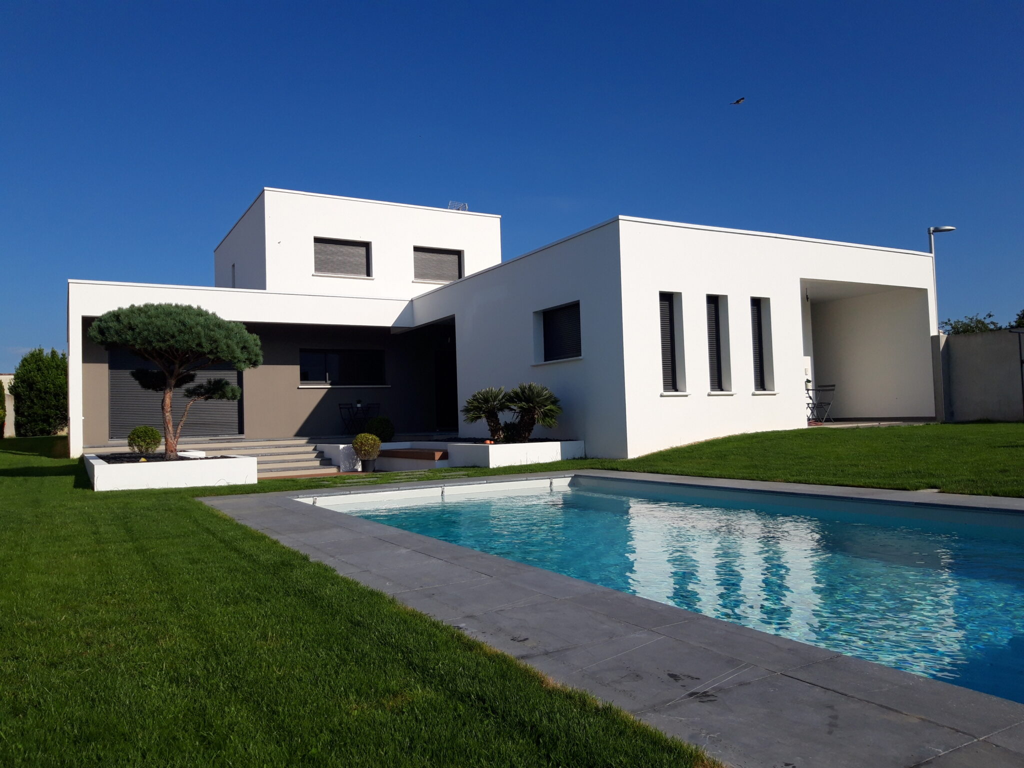 maison piscine