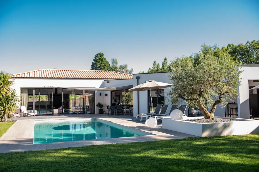 maison avec piscine